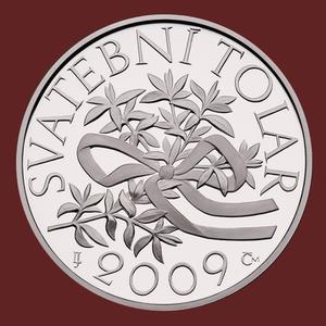Czech Republic / Silver Wedding Thaler 2009 - reverse photo
