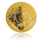 Silver Half Ounce 2013 Gold Plated - Aquarius: Photo Coin, Czech Republic, Silver Ounce 2013 Gold Plated - Aquarius / thumbnail