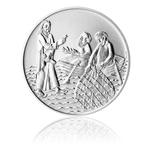 Silver Medal - Saint Peter: Photo Coin, Czech Republic, Silver Medal - Saint Peter / thumbnail