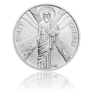 Czech Republic / Silver Medal - Apostle Andrew - reverse photo