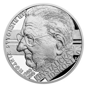 Czech Republic / Silver Ounce 2019 Sir Nicholas Winton - reverse photo