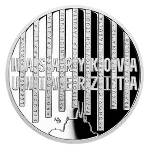 Czech Republic / Silver Ounce 2019 Masaryk University Brno - reverse photo