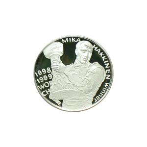 Czech Republic / Silver Medal Mika Hakkinen - obverse photo