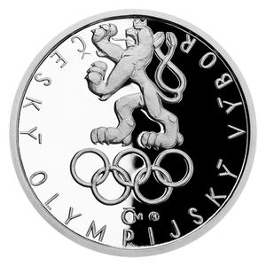 Czech Republic / Silver Half Ounce 2018 Olympic Games - obverse photo