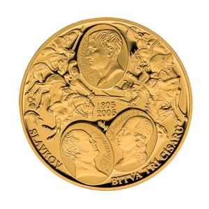 Czech Republic / Brass Medal 2005 Battle of Austerlitz - reverse photo