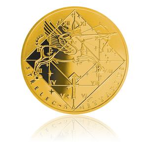 Czech Republic / Silver Half Ounce 2013 Gold Plated - Saggitarius - reverse photo