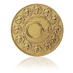 Brass Medal 2012 Birthday: Photo Coin, Czech Republic, Brass Medal 2012 Birthday / thumbnail
