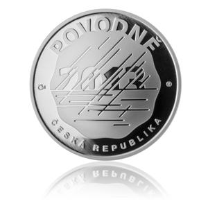Czech Republic / Silver Medal 2013 Flood - reverse photo