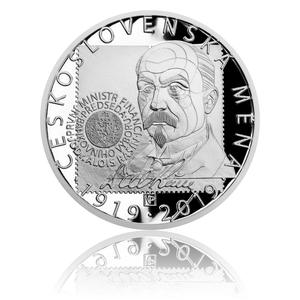 Czech Republic / Silver Ounce 2019 Czechoslovak Currency - reverse photo