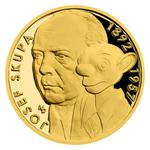 Gold Ounce 2020 Spejbl Wooden Puppet: Photo Coin, Czech Republic, Gold Ounce 2020 Spejbl Wooden Puppet / thumbnail
