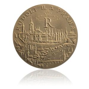Czech Republic / Brass Medal Rudolph II Holy Roman Emperor - obverse photo