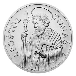 Czech Republic / Silver Medal - Thomas the Apostle - reverse photo