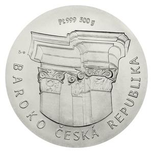 Czech Republic / Platinum Half Kilo 2020 Baroque - reverse photo