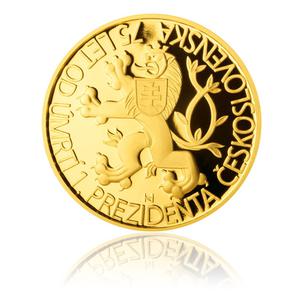 Czech Republic / Gold Ounce 2012 Masaryk - obverse photo