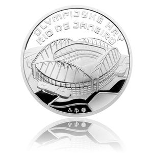 Czech Republic / Silver Half Ounce 2016 Rio de Janeiro Olympics - reverse photo