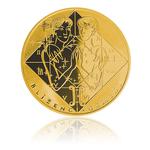 Silver Half Ounce 2013 Gold Plated - Gemini: Photo Coin, Czech Republic, Silver Half Ounce 2013 Gold Plated - Gemini / thumbnail