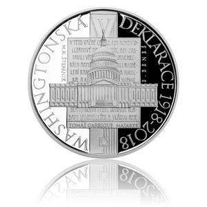 Czech Republic / Five Hundred Korun 2018 Washington Declaration - obverse photo