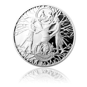 Czech Republic / Silver Ounce 2014 Decameron Fourth Day - Broken Promise - reverse photo