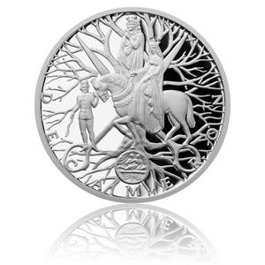 Czech Republic / Silver Ounce 2014 Decameron Third Day - Clever Groom - reverse photo