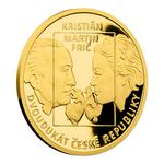 Gold Two Ducats 2017 Martin Frič - Christian: Photo Coin, Czech Republic, Gold Two Ducats 2017 Martin Frič - Christian / thumbnail