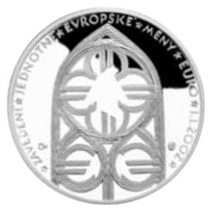 Czech Republic / Silver Medal 2009 Introduction of the Euro - reverse photo
