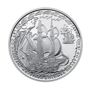 Czech Republic / Silver Medal 2006 Christopher Columbus - obverse photo