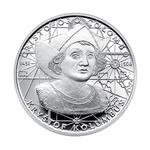 Silver Medal 2006 Christopher Columbus: Photo Coin, Czech Republic, Silver Medal 2006 Christopher Columbus / thumbnail