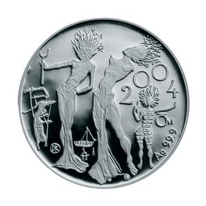 Czech Republic / Silver Half Ounce 2003 Salvador Dalí - obverse photo