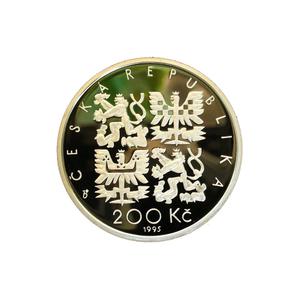 Czech Republic / Two Hundred Korun 1995 Josef Šafařík - obverse photo