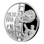 Silver Ounce 2018 Establishment of Czechoslovakia - Symbols: Photo Coin, Czech Republic, Silver Ounce 2018 Establishment of Czechoslovakia / thumbnail