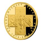 Gold Half Ounce 2019 Czechoslovak Red Cross: Photo Coin, Czech Republic, Gold Half Ounce 2019 Czechoslovak Red Cross / thumbnail
