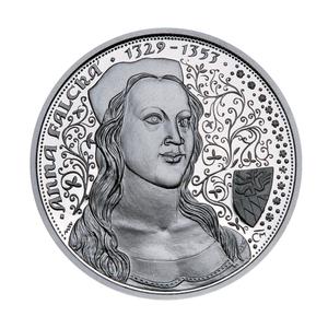 Czech Republic / Silver Half Ounce 2008 Anna Falcka - reverse photo