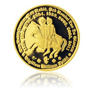 Czech Republic / Gold Half Ounce 2012 Order of the Temple - reverse photo