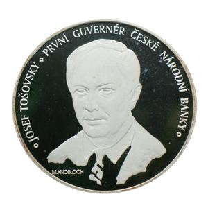 Czech Republic / Silver Medal 2000 Josef Tošovský - reverse photo