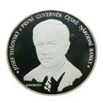 Silver Medal 2000 Josef Tošovský: Photo Coin, Czech Republic, Silver Medal 2000 Josef Tosovsky / thumbnail