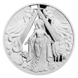 Czech Republic / Silver Medal 2016 Madonna - reverse photo