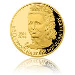 Gold Half Ounce 2014 Helena Vondrackova: Photo Coin, Czech Republic, Gold Half Ounce 2014 Helena Vondrackova / thumbnail