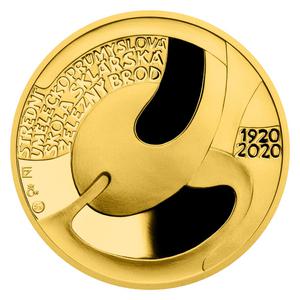 Czech Republic / Gold Half Ounce 2020 Foundation of SUPŠ - reverse photo