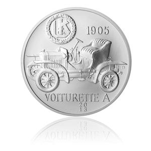 Czech Republic / Silver Medal 2013 Voiturette A - reverse photo