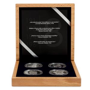 Czech Republic / Silver Two Ounces 2018 Establishment of Czechoslovakia - obverse photo