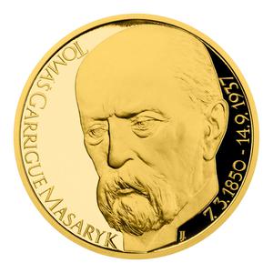 Czech Republic / Gold Ounce 2017 T. G. Masaryk - reverse photo