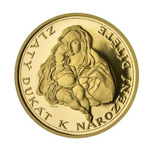 Czech Republic / Ducat 2009 Newborn Baby - reverse photo