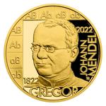 Gold Half Ounce 2022 Gregor Mendel: Photo Coin, Czech Republic, Gold Half Ounce 2022 Gregor Mendel / thumbnail