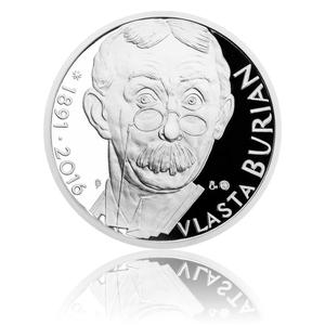 Czech Republic / Silver Half Ounce 2016 Vlasta Burian - reverse photo