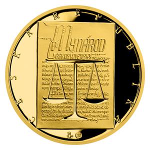 Czech Republic / Gold Half Ounce 2020 Czechoslovak Constitution - obverse photo