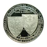 Silver Medal 1998 Morava Flood: Photo Coin, Czech Republic, Silver Medal 1998 Morava Flood / thumbnail
