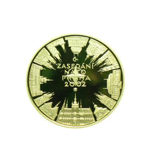 Czech Republic / Gold Ounce 2002 NATO Summit in Prague - obverse photo
