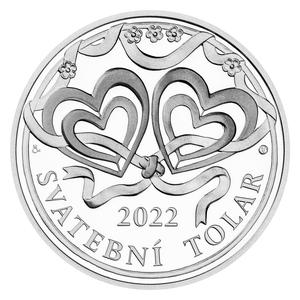 Czech Republic / Thaler 2022 Wedding, Personalised - reverse photo