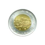 Bimetallic Medal 1999 Prague: Photo Coin, Czech Republic, Bimetallic Medal 1999 Prague / thumbnail