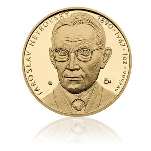 Czech Republic / Gold Ounce 2009 Jaroslav Heyrovsky - reverse photo